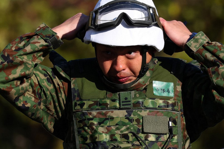 Fotó: AFP/The Yomiuri Shimbun/Hidenori Nagai Tán ágyúval is mennek majd a medvékre
