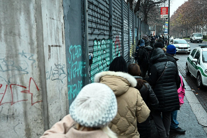 Fotó: AFP/Anadolu/Piero Cruciatti Rengeteg fiatal szorul népkonyhára az olaszoknál