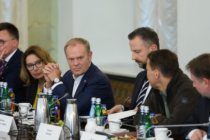 Fotó: Aleksander Kalka / NurPhoto / NurPhoto via AFP Benyújtotta lemondását a lengyel alsóház elnöke