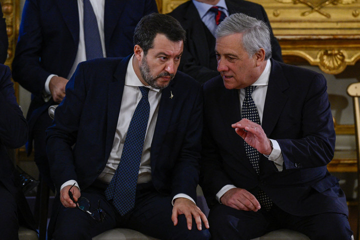 Fotó: NurPhoto via AFP/Fabrizio Corradetti Egymásnak estek az olasz miniszterek Ukrajna miatt