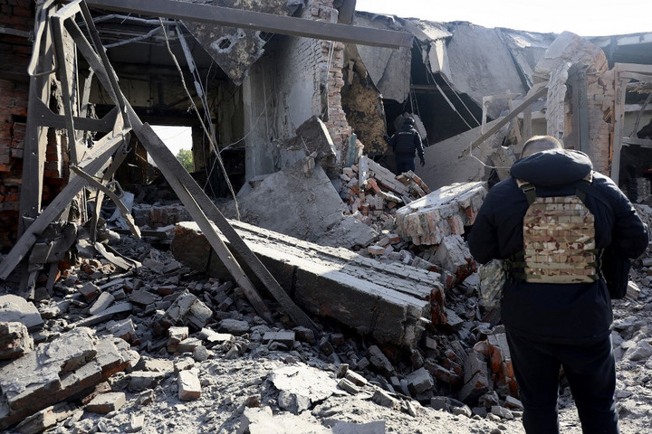 Fotó: AFP/NurPhoto/Viacheslav Madiievskyi Csapást mértek az ukránok Moszkva mellett