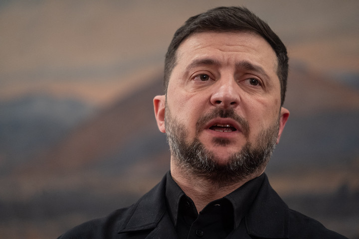 Fotó: SOOC via AFP/Nick Paleologos „Nürnbergi pert” emlegetnek Zelenszkijék botránya után