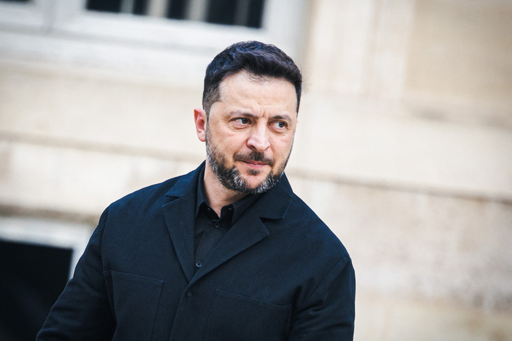 Fotó: Hans Lucas via AFP/Amaury Cornu Elképesztő mélyrepülésben Zelenszkij