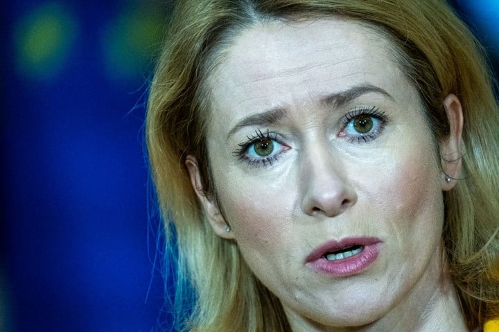 Fotó: AFP/Hans Lucas/Martin Bertrand Kaja Kallas nekiment Trumpnak