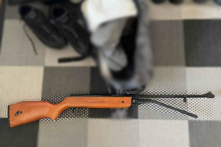 Fotó: police.hu Horogra akadtak a légpuskás fiatalok