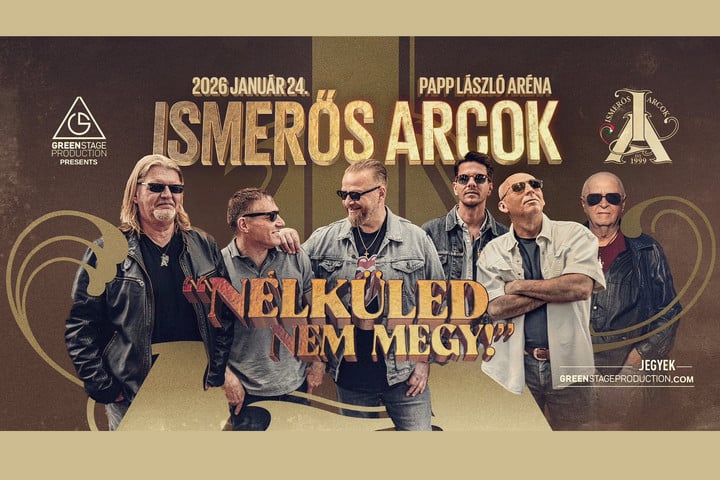 Fotó: Facebook/Green Stage Production Először az Arénában: grandiózus koncertre készül az Ismerős Arcok