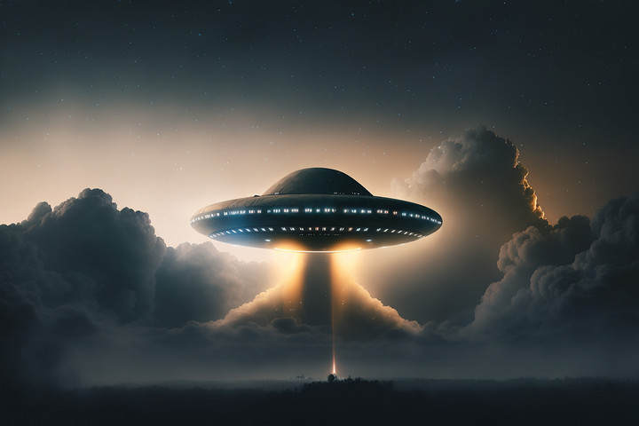 Fotó: NorthFoto Tucatnyi szemtanú előtt bukkant fel a rejtélyes UFO