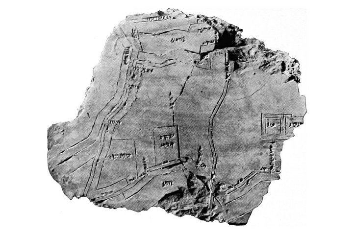 Az emberiség  legkorábbi várostervezési térképe