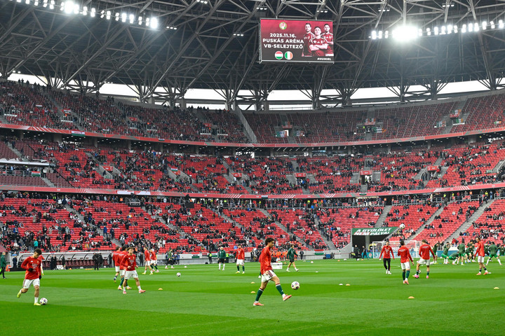 Fotó: MTI/Hegedüs Róbert Így kezd a magyar válogatott az írek elleni vb-selejtezőn +GALÉRIA