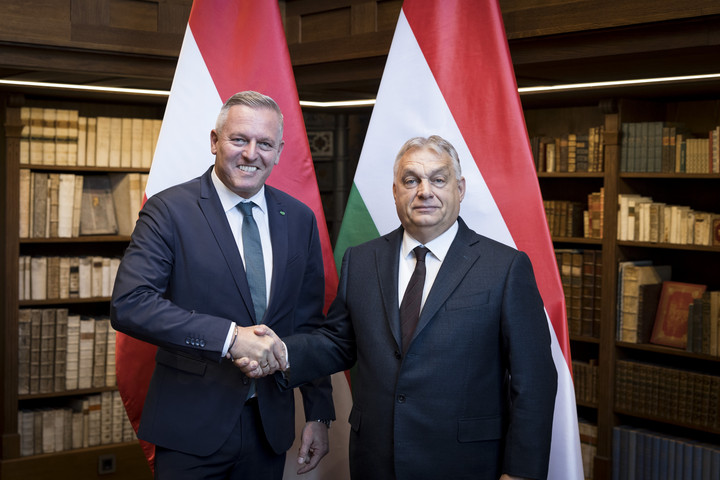 Orbán Viktor az FPÖ szövetségi alelnökével tárgyalt