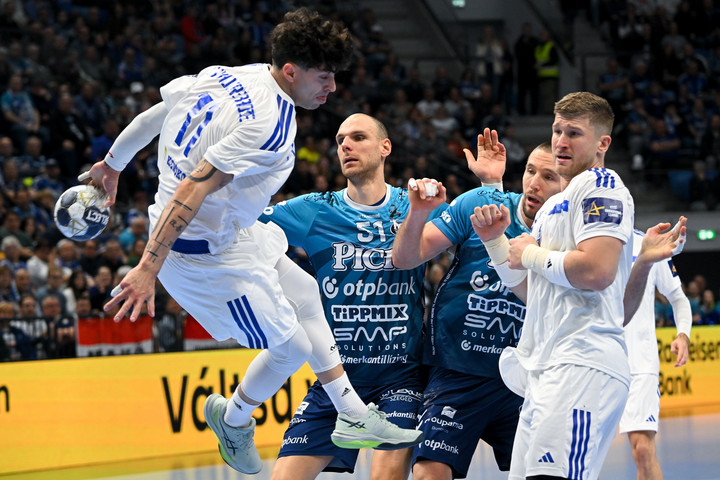 Fotó: MTI/Czeglédi Zsolt A Szeged remek hajrával győzött a horvát bajnok ellen