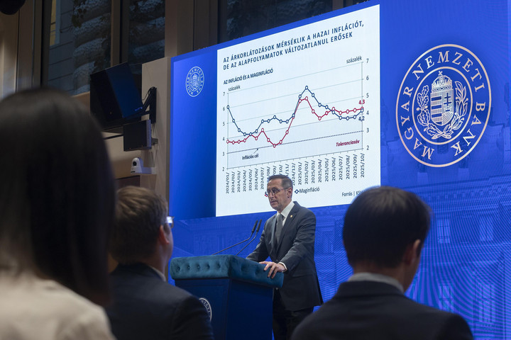 A jegybank elkötelezett az inflációs cél fenntartható elérése mellett