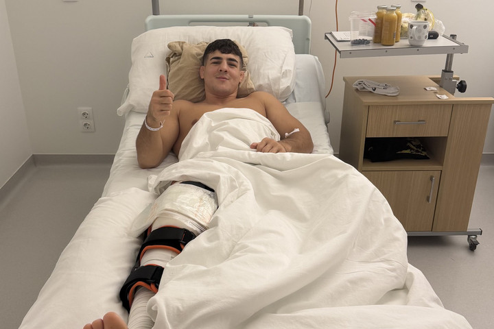 Fotó: Facebook/Magyar Birkózók Szövetsége - Hungarian Wrestling Federation Megműtötték Losonczi Dávidot