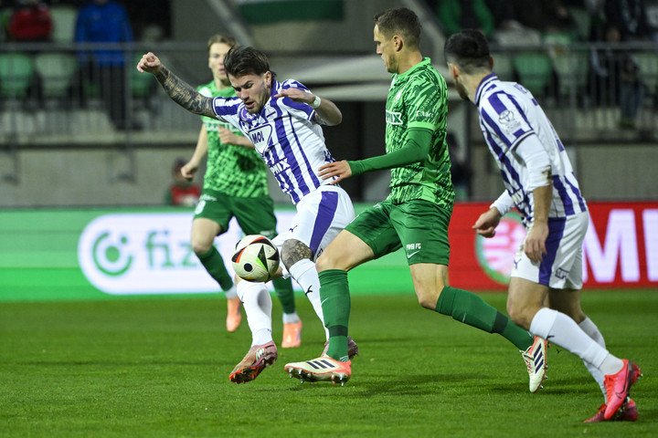 Fotó: MTI/Purger Tamás A "magyar csapat" is 3-1-re kapott ki hazai pályán