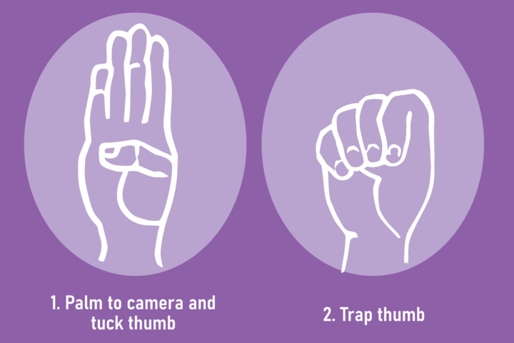 Életeket menthet ez a kézjelzés