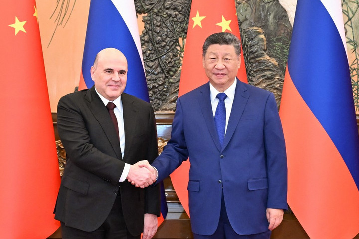 Fotó: Li Xiang / XINHUA / Xinhua via AFP Hszi Csin-ping: Fontos a kínai-orosz befektetések bővítése és a gazdasági kapcsolatok elmélyítése