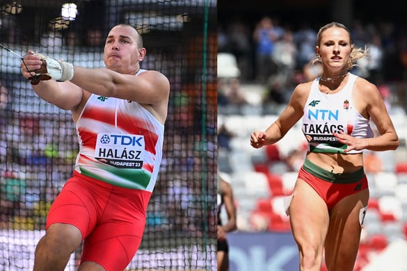 Fotó: AFP/Ben Stansall, AFP/Jewel Samad Halász Bence és Takács Boglárka az év atlétája