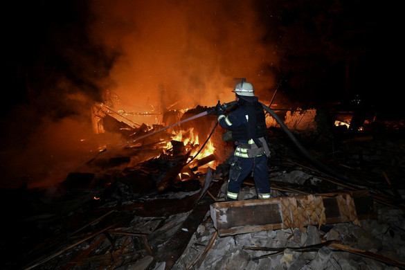 Az ukránok szerint több mint 130 drónt vetett be éjjel az orosz hadsereg