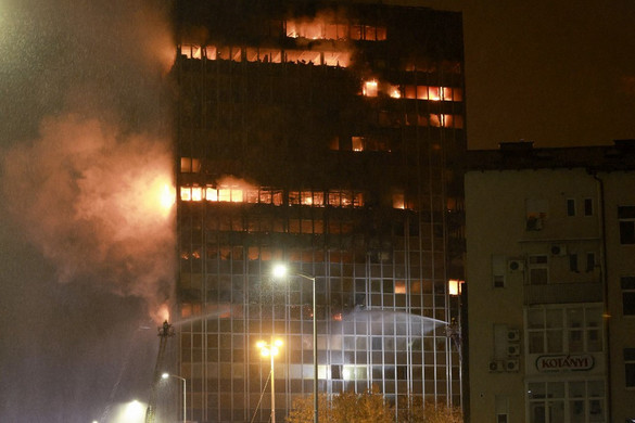 Gyorsított bontás vár a kiégett zágrábi Vjesnik-toronyházra