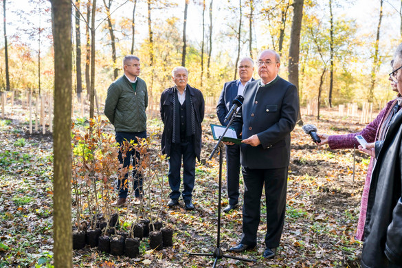 Fotó: Facebook/Agrárminisztérium Az erdőtelepítés a megoldás a klímaváltozásra