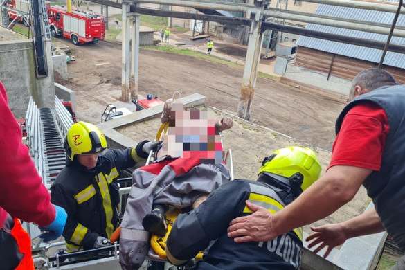 Baleset történt az ajkai erőműben