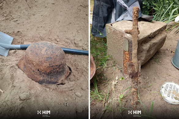 A második világháborúban elesett magyar katonák maradványait találták meg