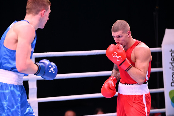 Fotó: Magyar Ökölvívók Szövetsége Facebook-oldal Gémes Levente döntőbe jutott