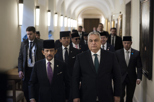 Orbán Viktor hivatalában fogadta Hászánál Bolkiáht