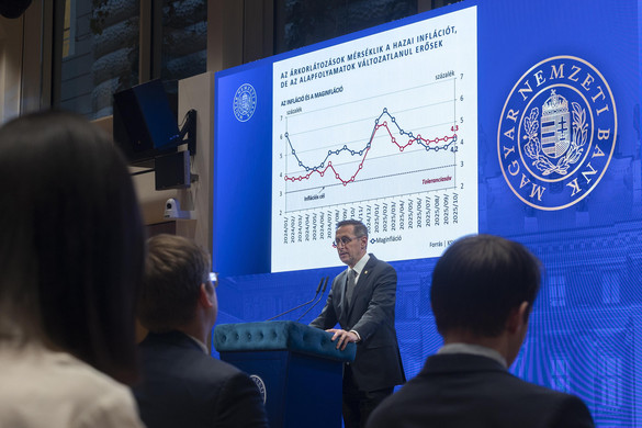A jegybank elkötelezett az inflációs cél fenntartható elérése mellett