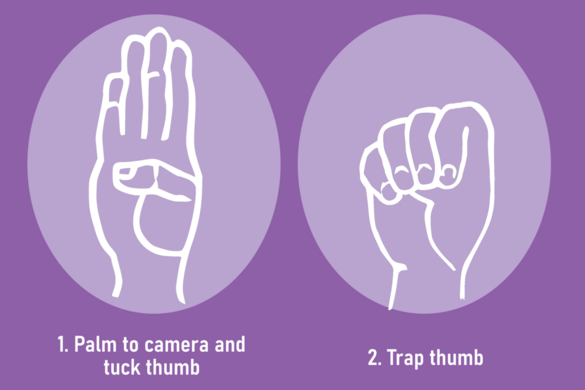 Életeket menthet ez a kézjelzés