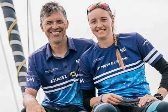 Weöres Szabolcs átszelte az óceánt