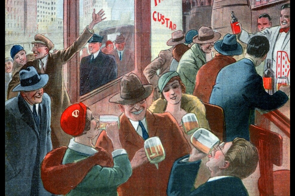 A nagy józansági kísérlet 1933. december 5-én ért véget, amikor a 21. alkotmánykiegészítés egyszerűen visszavonta az egészet, az ország pedig végre fellélegezhetett.