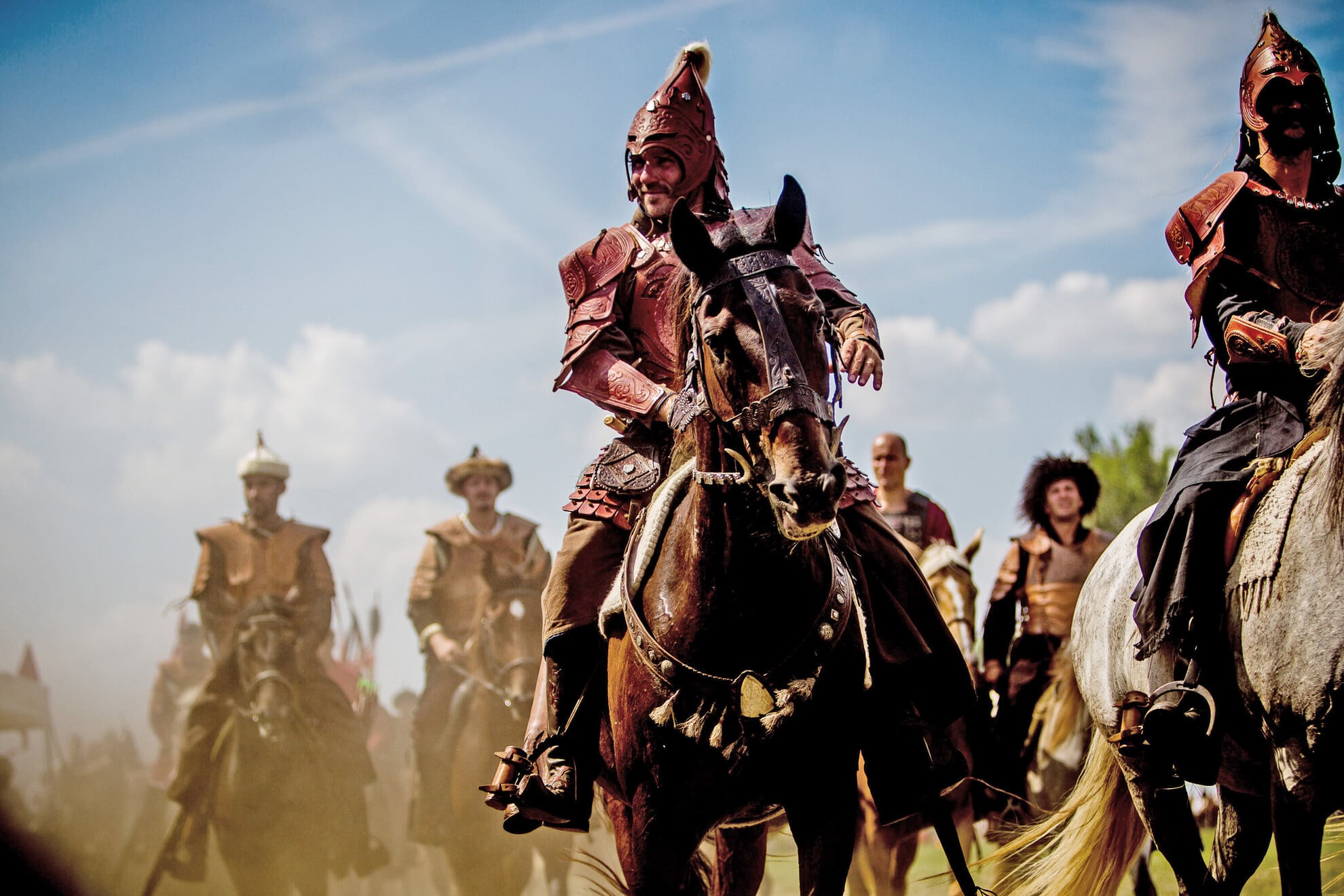 A 2014-ben megrendezett Kurultaj Magyar Törzsi Gyűlés Bugac-pusztán