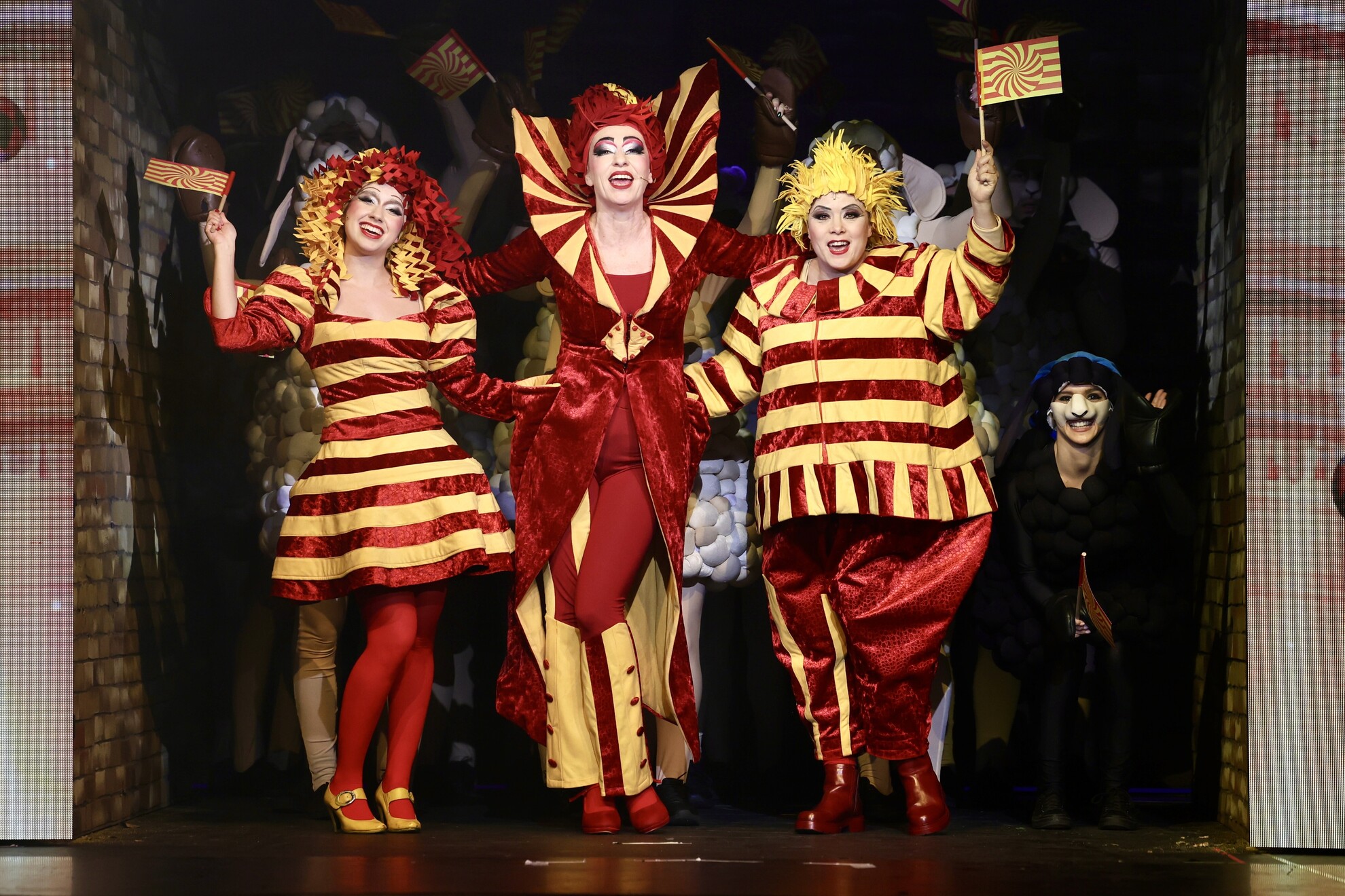 Az álomkészítők:  Péntek Fanni, Kecskés Tímea, Vágó Zsuzsi