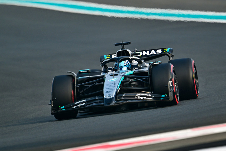 Fotó: Giuseppe CACACE / AFP Russell volt a legyorsabb a harmadik szabadedzésen