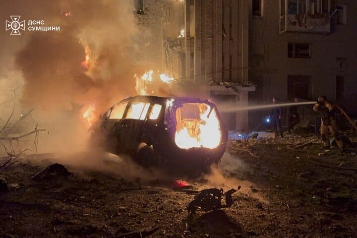 Fotó: AFP/Ukrainian State Emergency Service/Handout The Telegraph: Szembe kell nézni a vereséggel, Európa csak hitegeti Ukrajnát