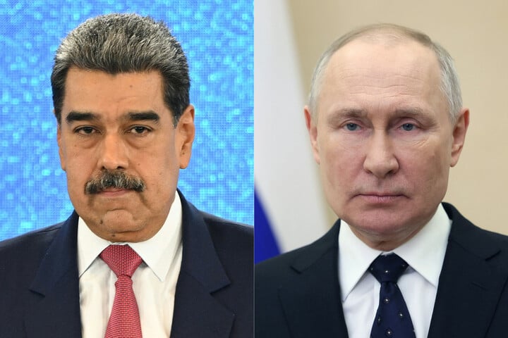 Fotó: Mikhail Metzel, Federico PARRA / AFP / SPUTNIK A kétoldalú kapcsolatok továbbfejlesztésétől tárgyalt Putyin és Maduro