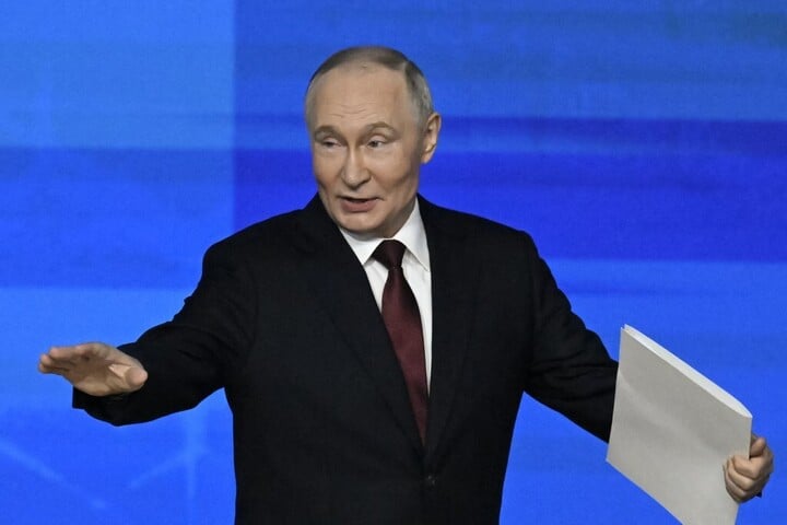 Fotó: AFP/Alexander Nemenov Putyin élesen fogalmazott