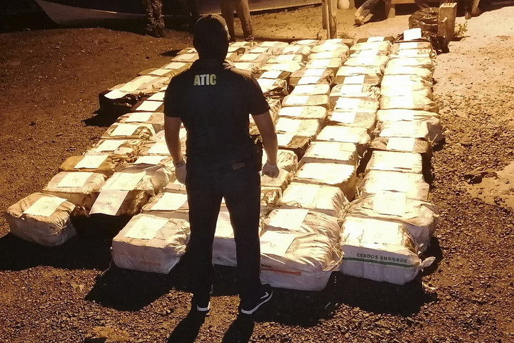 Fotó: AFP/Honduran Criminal Investigation Technical Agency Nagyüzemben terjesztették a drogot