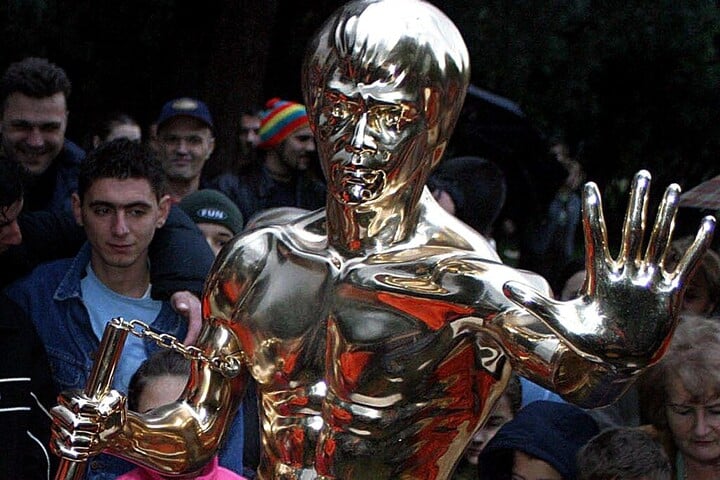 Fotó: AFP/Stringer „Visszatért” Bruce Lee