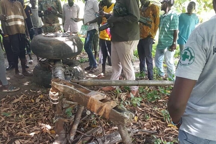 Fotó: AFP/Anadolu/Anadolu Agency/Ginaba Lino Atovura Lezuhant egy repülőgép, senki sem élte túl a katasztrófát