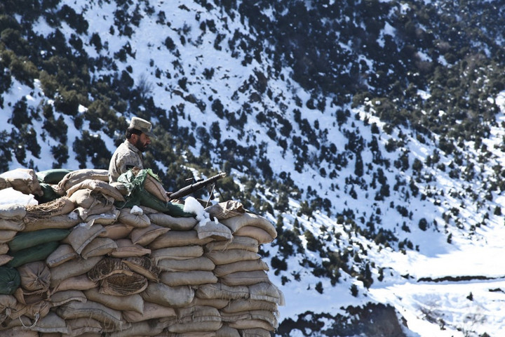 Harcok az afgán határon