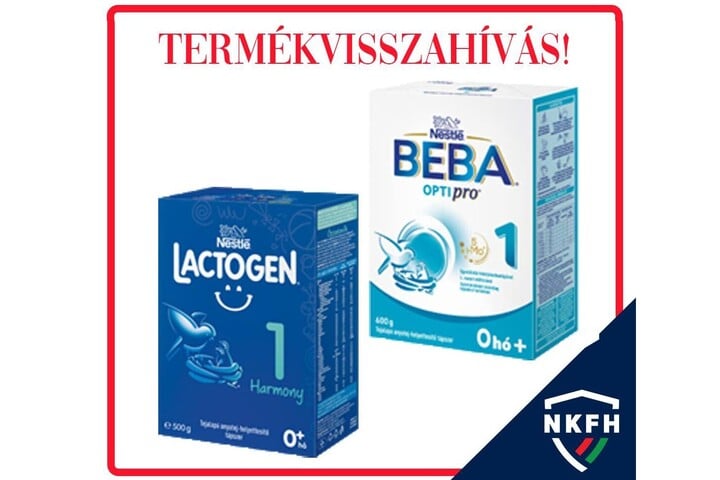 Fotó: Facebook/Kereskedelem és Fogyasztóvédelem A Nestlé tejalapú anyatej-helyettesítő tápszereket hívott vissza