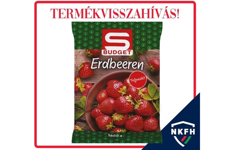 A Spar növényvédőszer-maradék tartalom miatt gyorsfagyasztott szamócát vont ki a forgalomból