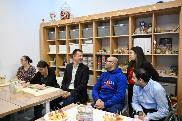 Fotó: MTI/Hegedüs Róbert A megváltozott munkaképességűek is értékes munkát tudnak végezni