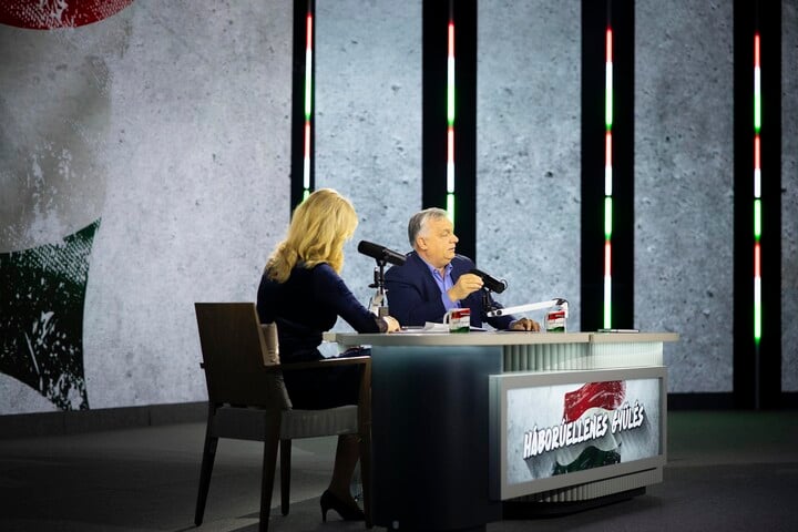 Fotó: MTI/Miniszterelnöki Kommunikációs Főosztály/Fischer Zoltán Orbán Viktor: Brüsszel harmadszor akar választást nyerni