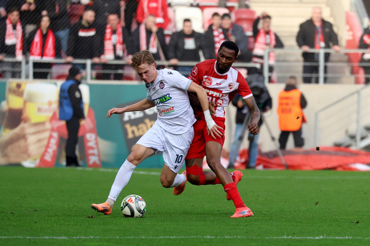 Fotó: MTI/Vajda János Értékes három pontot szerzett a DVTK a Nyíregyháza ellen