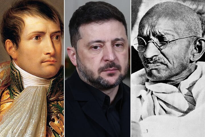 Mi a közös Napóleonban, Gandhiban és Zelenszkijben?