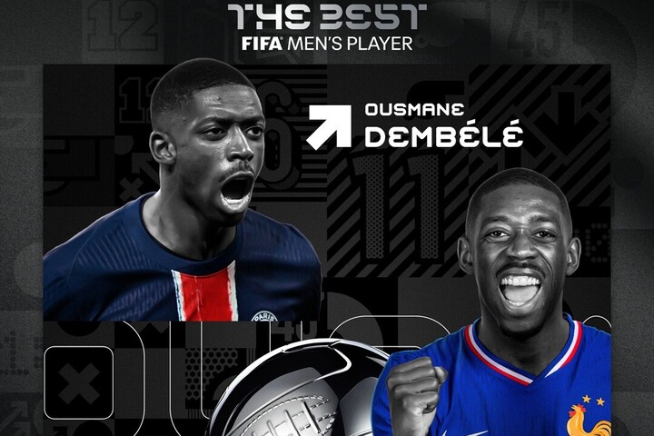 Fotó: Facebook/FIFA Dembélé és Hakimi is felépült a BL-döntőre