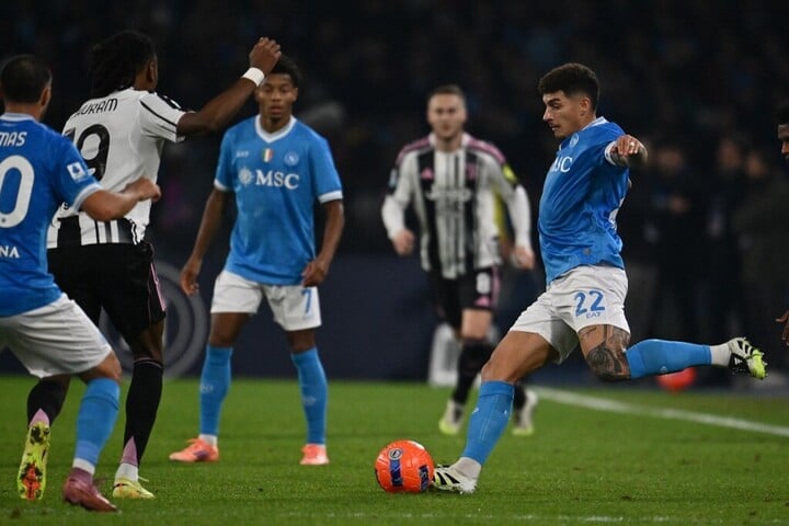 Fotó: DOMENICO CIPPITELLI / NURPHOTO / NURPHOTO VIA AFP A Napoli győzött a Juventus elleni rangadón